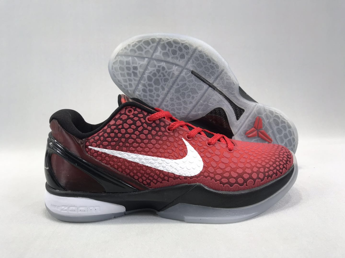 Men’s Running weapon Kobe Bryant 6 Red Black All Star University 448693-600 Shoes 002